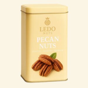 LEDO Pecan Nuts in premium tin – healthy, buttery, and protein-packed nuts