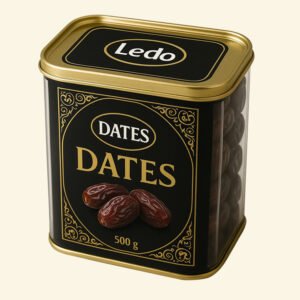 LEDO Dates tin – rich, energy-boosting natural dates for daily nutrition